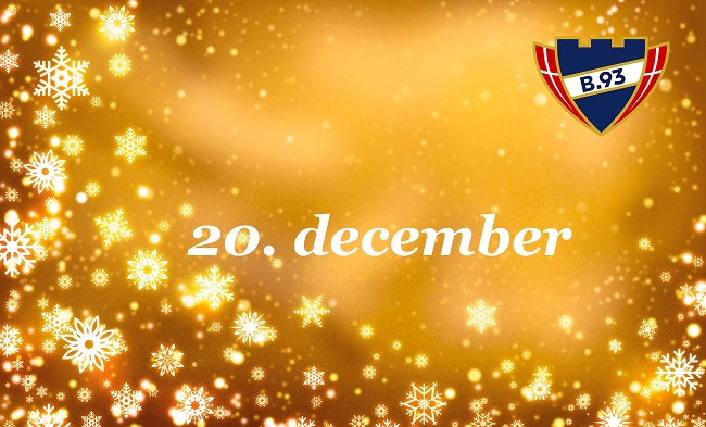 B.93 Julekalender – 20. december